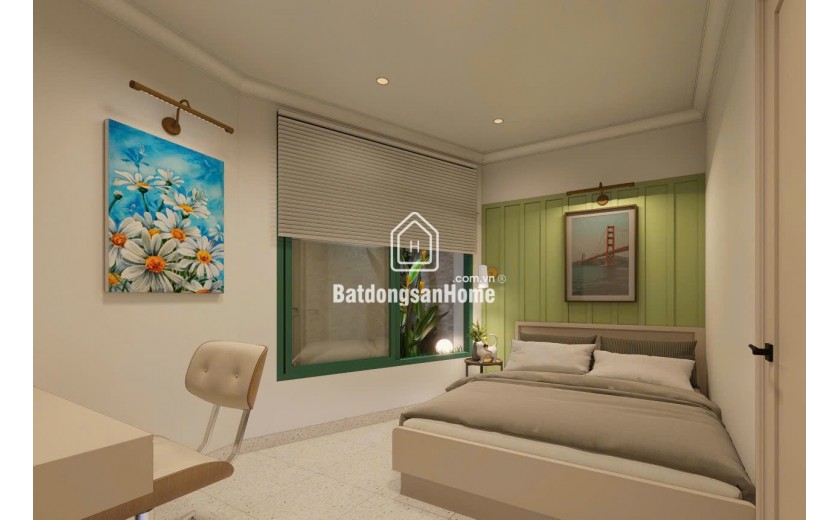 Bán nhà 2 tầng hẻm Quốc Tuấn – 3PN – full nội thất – 4,9 tỷ